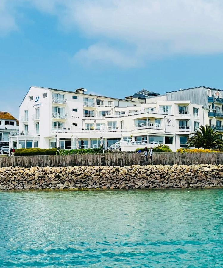 Hotel La Marine Barneville-Carteret Kültér fotó