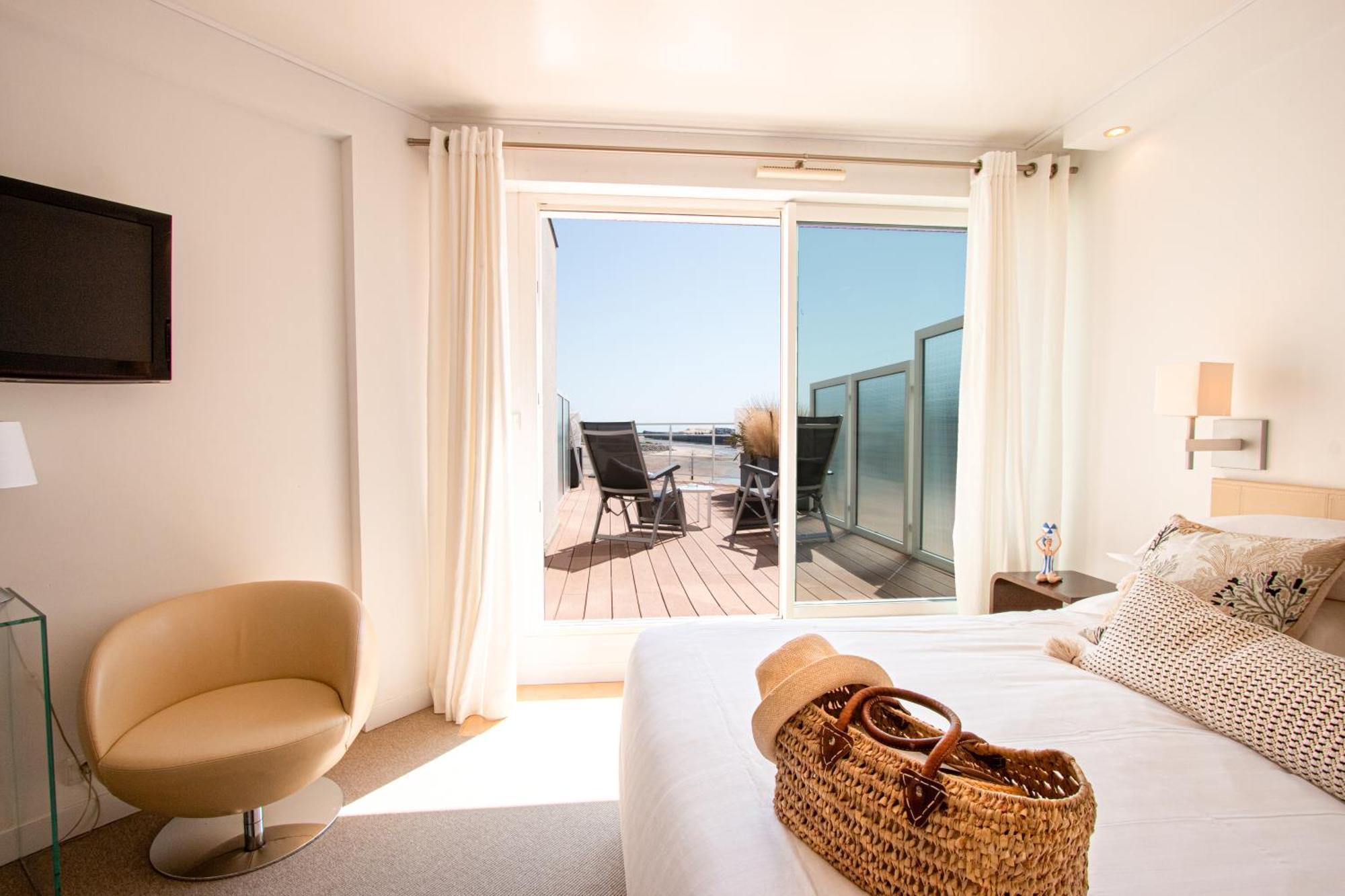 Hotel La Marine Barneville-Carteret Kültér fotó