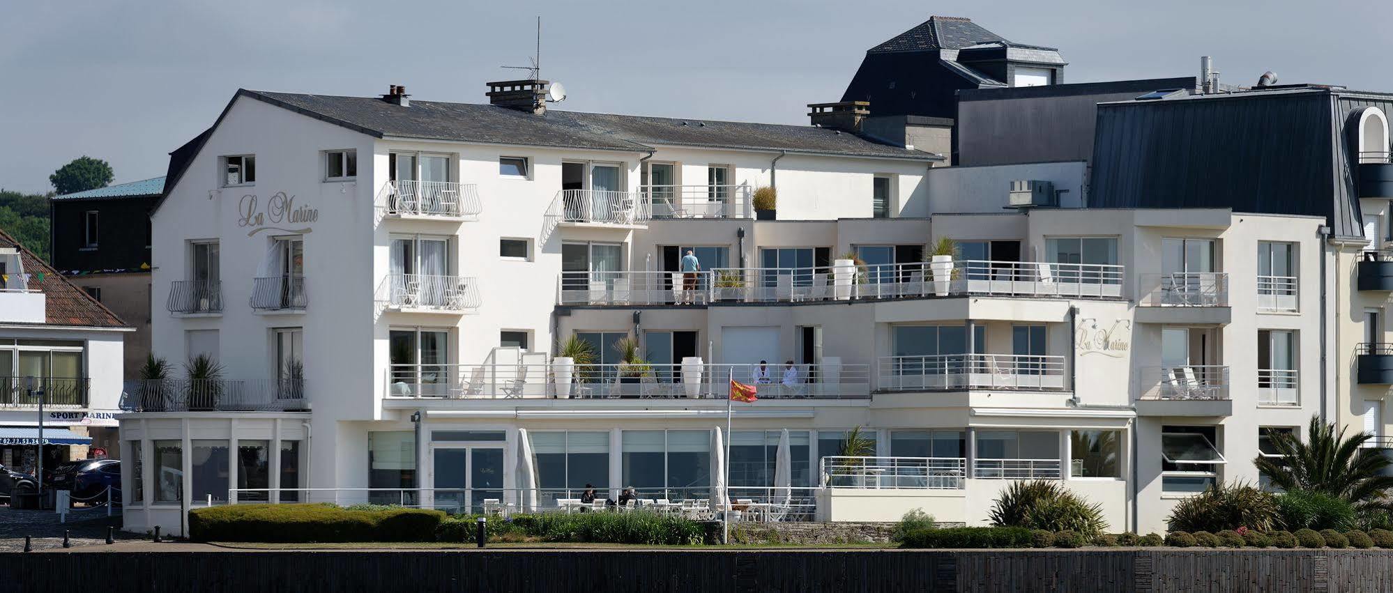 Hotel La Marine Barneville-Carteret Kültér fotó